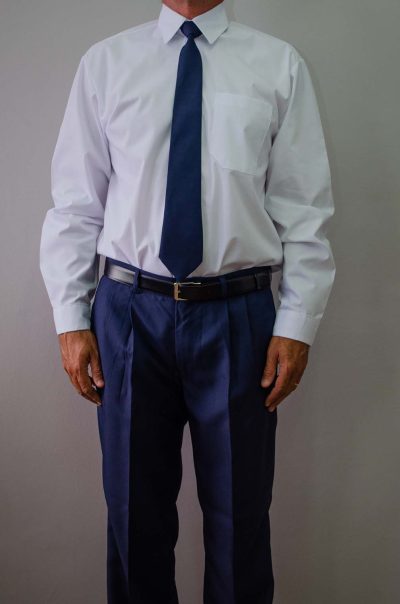 Camisa social masculina manga longa – Calça social Masculina – Gravata Laço Feito